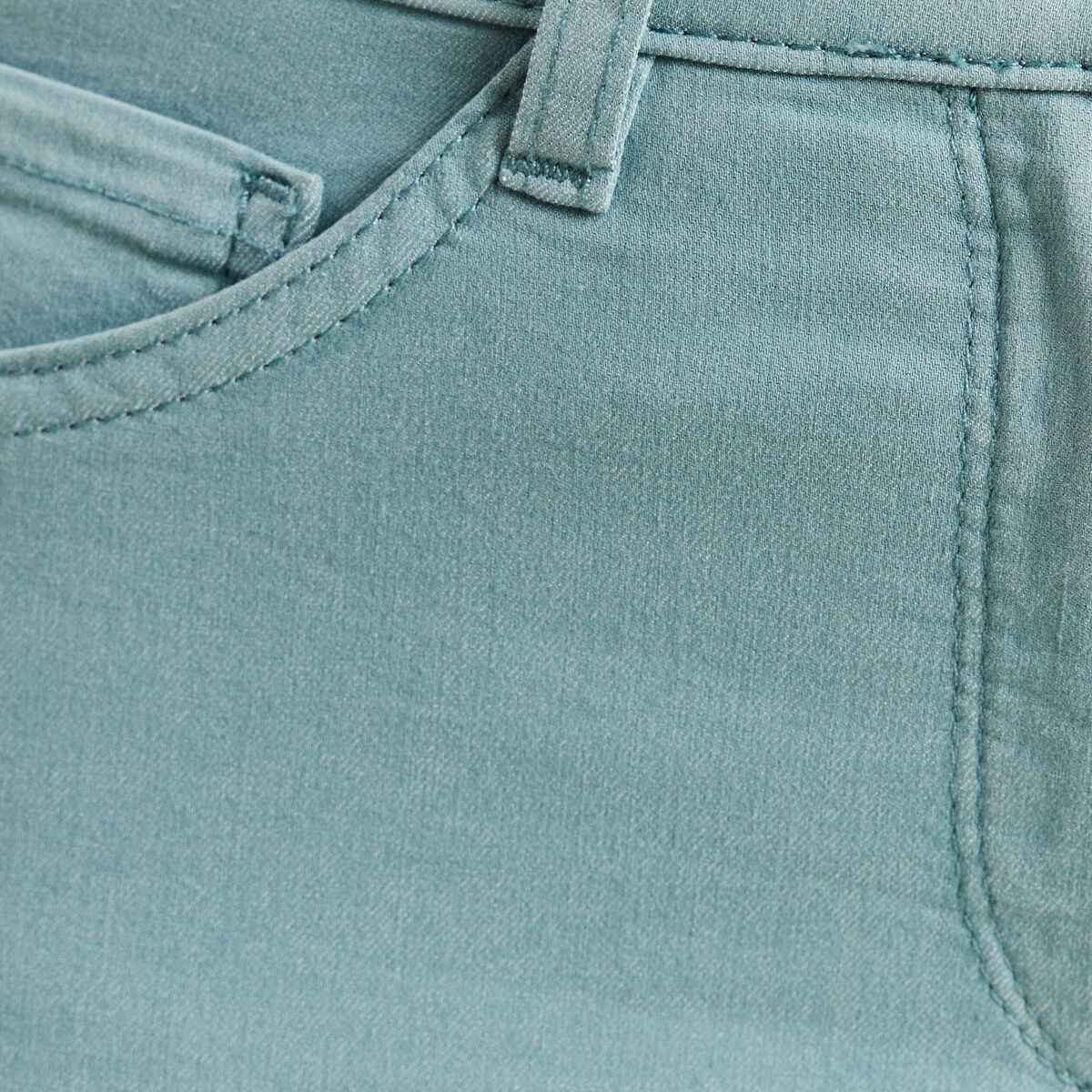 Pantalon magique Le L&eacute;ger coupe ajust&eacute;e bleu turquoise femme