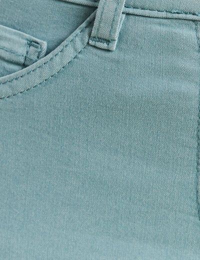 Pantalon magique Le L&eacute;ger coupe ajust&eacute;e bleu turquoise femme