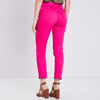 Pantalon reversible confortable rose fushia femme