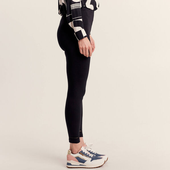 Legging taille haute noir femme
