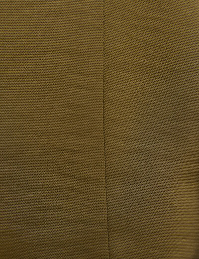 Veston sans manches satin vert olive femme