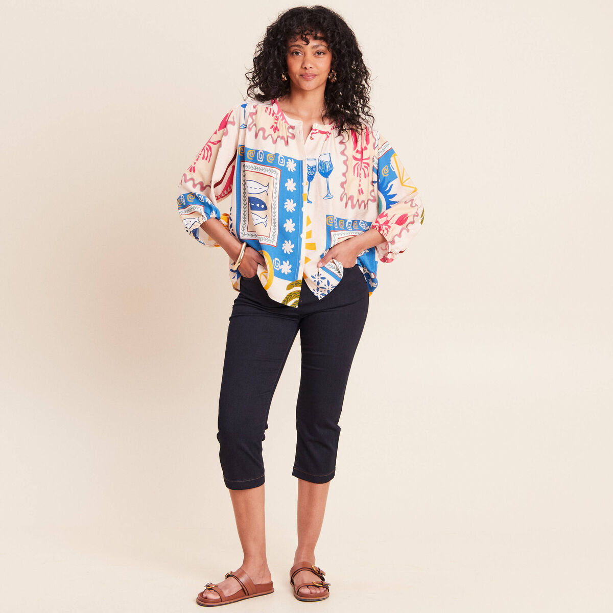 Pantalon magique l'unique denim brut femme