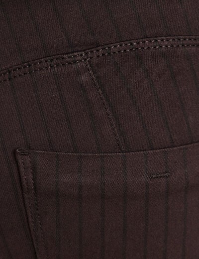 Pantalon magique L'Unique coupe bootcut marron fonc&eacute; femme