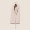 Cagoule creme femme
