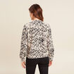 Gilet manches longues beige femme