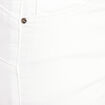 Pantalon léger taille standard long blanc femme