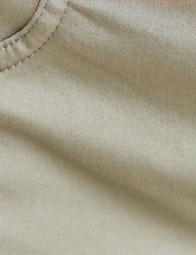 Pantalon r&eacute;versible gris femme