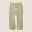 Pantalon réversible droit 7/8ème vert olive femme