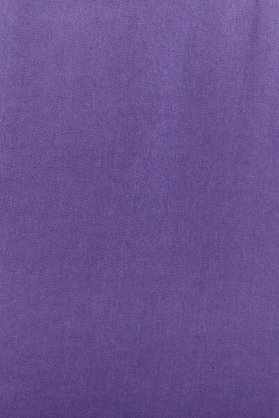 T-shirt manches courtes satin violet femme