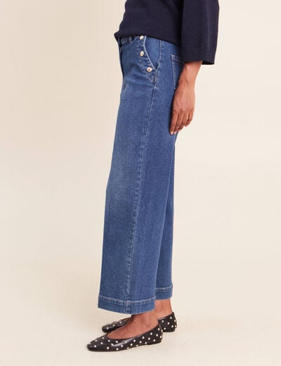 Jean denim stone femme