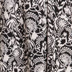 Blouse manches 3/4 noir femme
