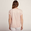 T-shirt manches courtes vieux rose femme