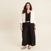 Veste cintrée ecru femme