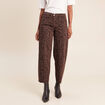 Pantalon magique l'unique marron chocolat femme