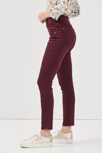 Tregging taille standard prune femme