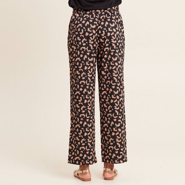 pantalon ample taille haute noir femme Pantalon ample taille haute noir femme