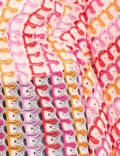 Kimono multicolore femme