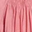 Blouse ample col v manches 3/4 mauve femme
