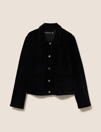 Veste Agolde Dalton Noire - Taille M - 80% Coton - Occasion Bon État