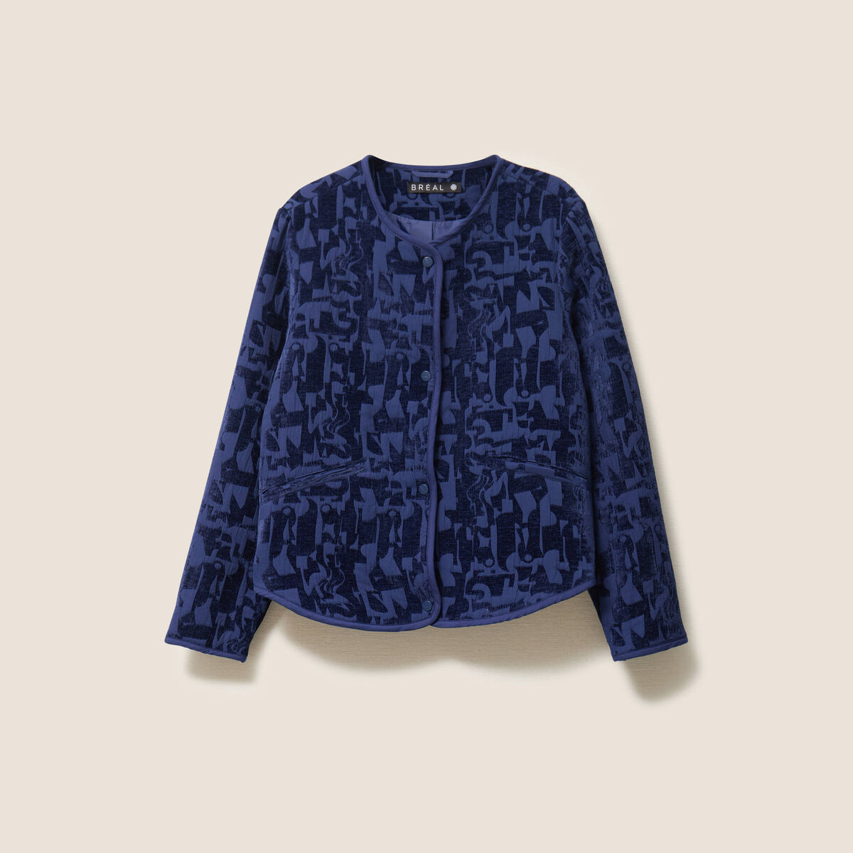 Plus Blazer Bleu Marine À Double Boutonnière Et Double Poches | Plus | PLT FR
