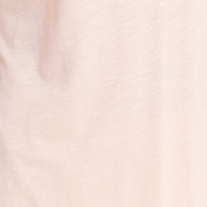 T-shirt manches courtes rose poudrée femme