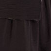 Robe longue r&eacute;versible et amovible noir femme