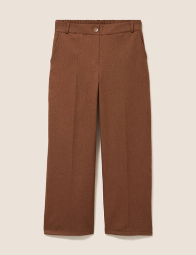 Pantalon camel femme