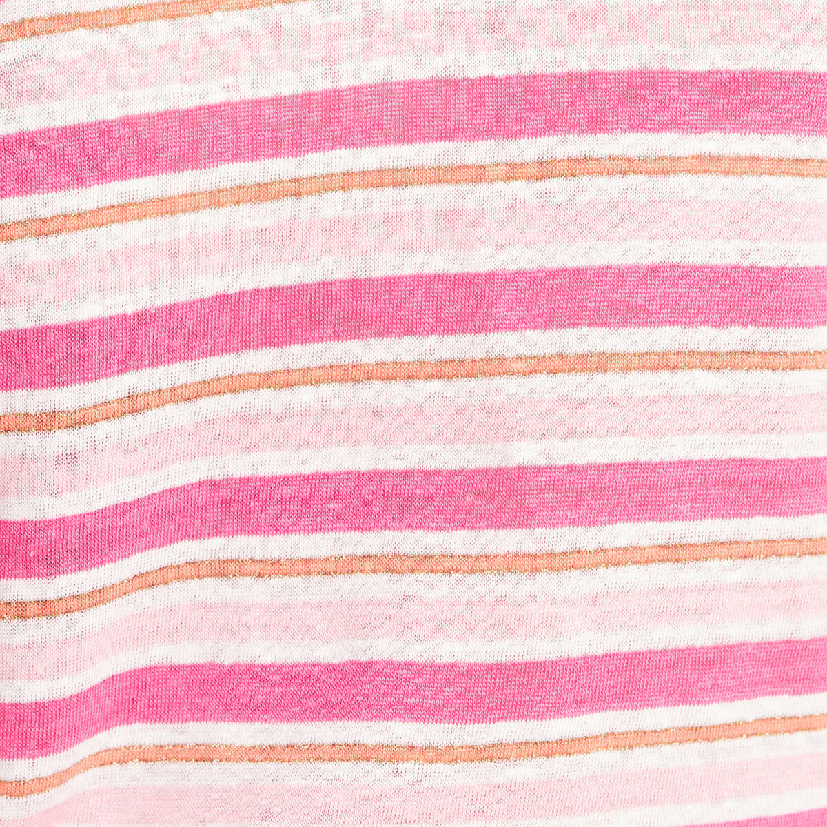 T-shirt manches courtes rose femme
