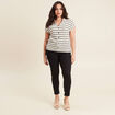 Pantalon magique Le L&eacute;ger coupe ajust&eacute;e noir femme