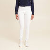 Pantalon magique Le L&eacute;ger coupe ajust&eacute;e blanc femme