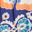 Blouse manches courtes bleu femme