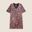 Robe &eacute;vas&eacute;e sequins multicolore femme