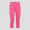 Pantacourt magique Le L&eacute;ger coupe droite rose framboise femme