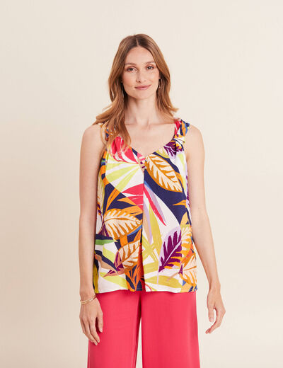 Blouse sans manches multicolore femme multicolore femme