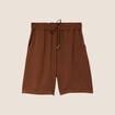 Bermuda marron femme