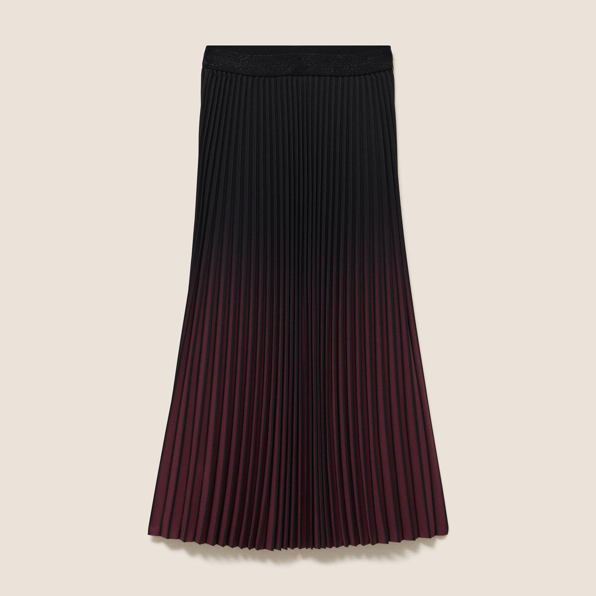 Robe Patineuse Bordeaux H&M Taille 2 – Style A-Line, Manches Courtes | Occasion Très Bon état
