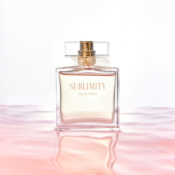 Parfum sublimity 50ml couleur or femme