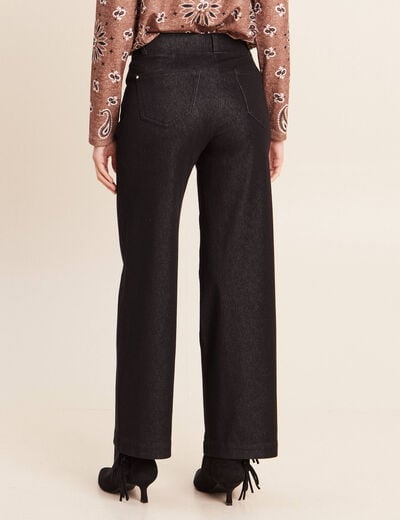Jean denim noir femme