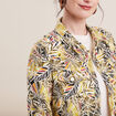 Veste boutonnée vert femme
