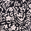 T-shirt en coton biologique noir femme