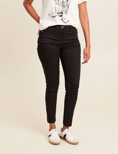 Pantalon magique Le L&eacute;ger coupe ajust&eacute;e noir femme