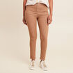 Pantalon magique Le L&eacute;ger coupe ajust&eacute;e marron femme
