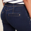 Jean bootcut taille haute denim brut femme