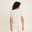 T-shirt manches courtes vert femme