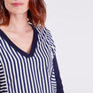 Pull manches longues blanc femme