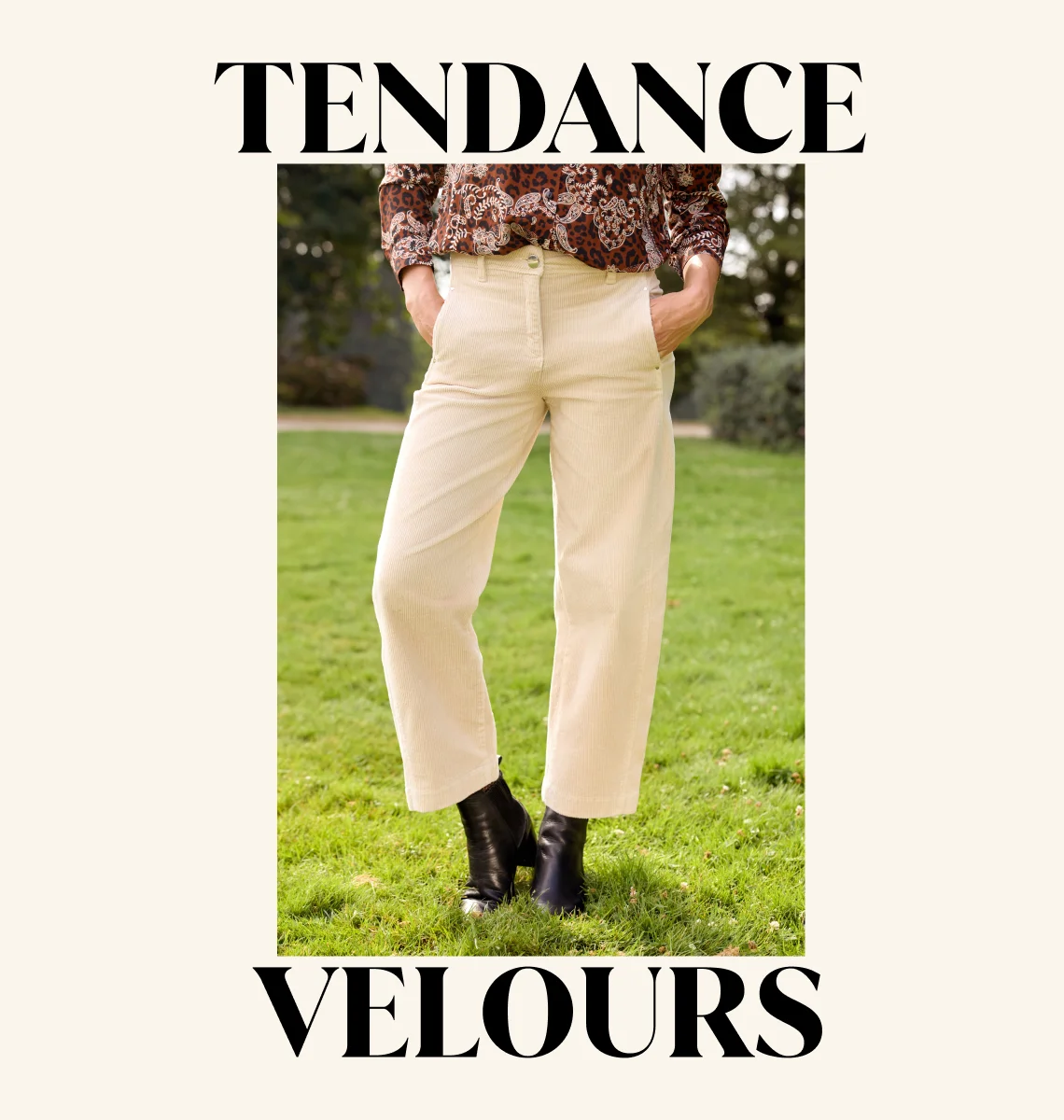 Tendance velours
