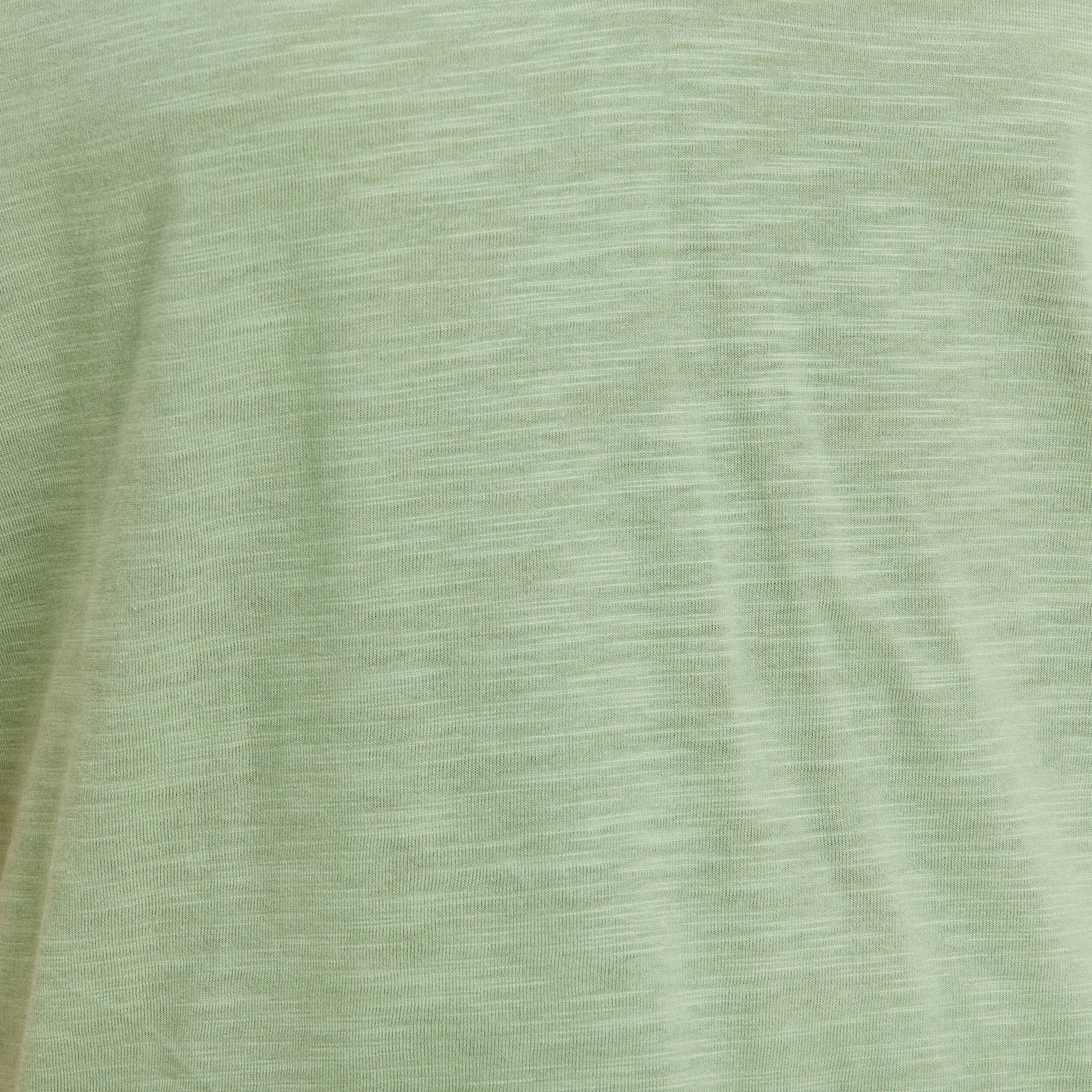 T-shirt manches courtes vert olive femme