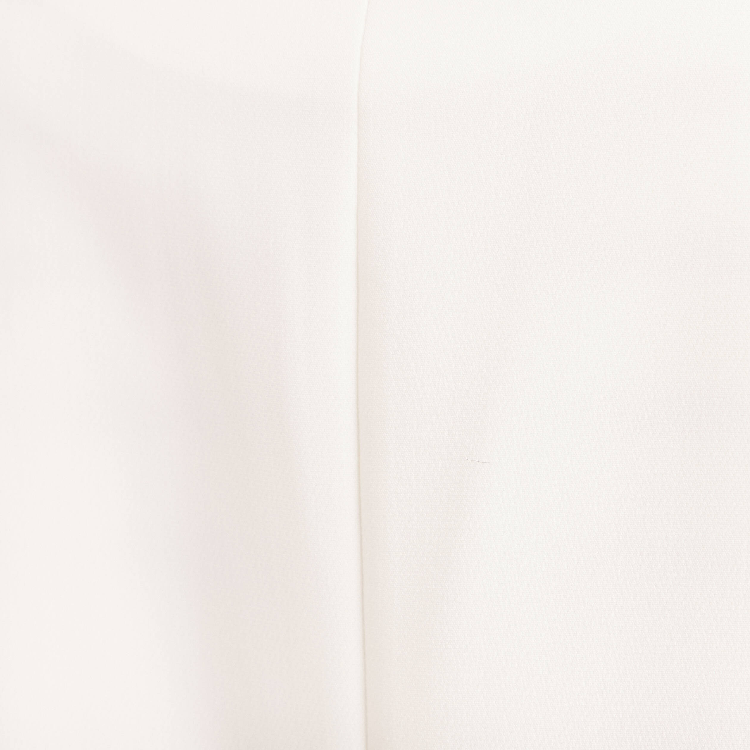 Veste droite courte &agrave; manches longues ecru femme