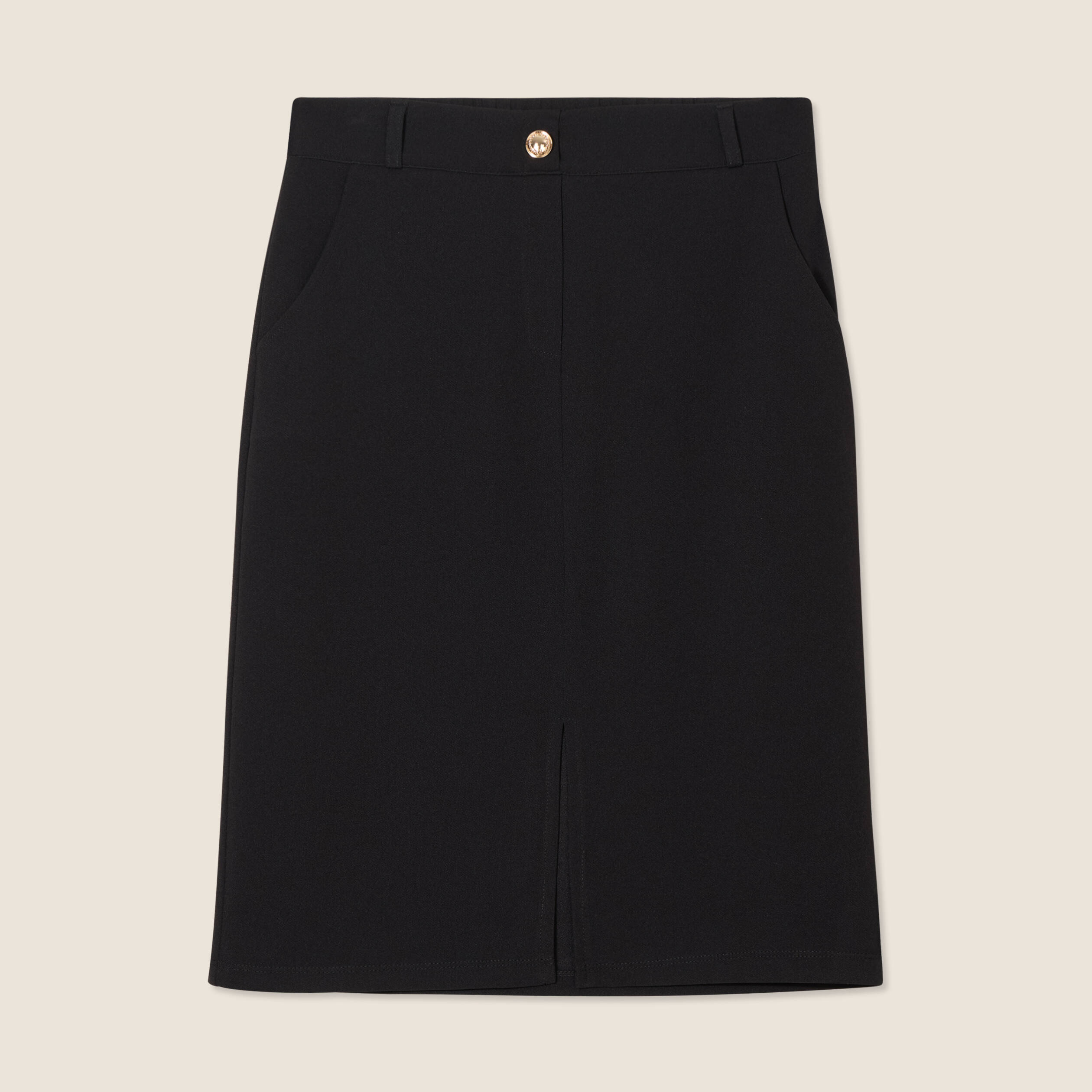 jupe droite noir femme Jupe droite noir femme