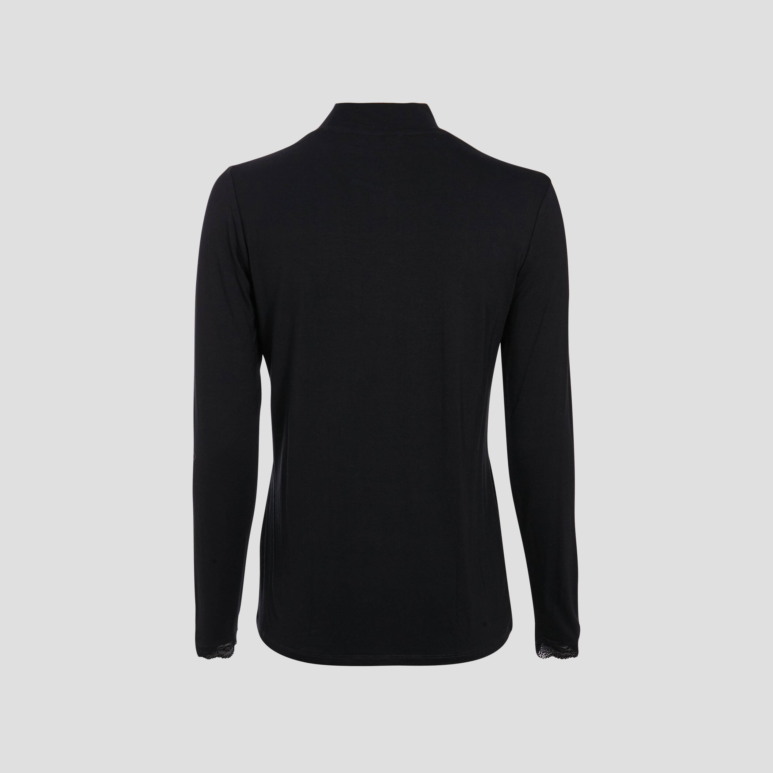 T-shirt manches longues noir femme